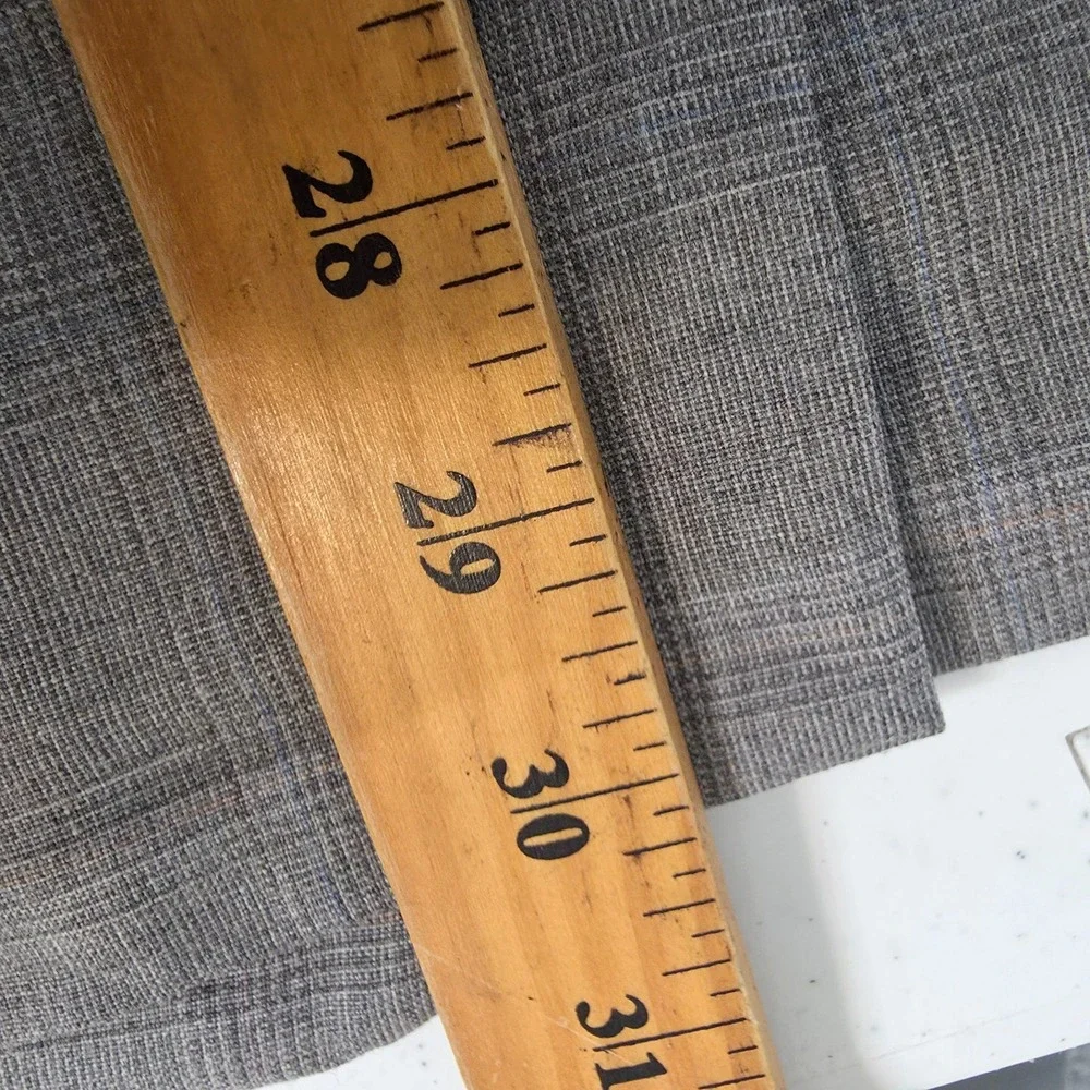 Bill Blass Blazer Jacket Mens 38 Gray Sport Coat 2 Buttons Vent‎ USA Made